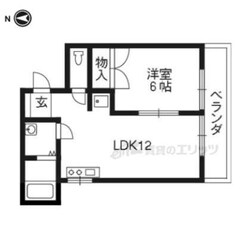 ハイツ西大路の物件間取画像